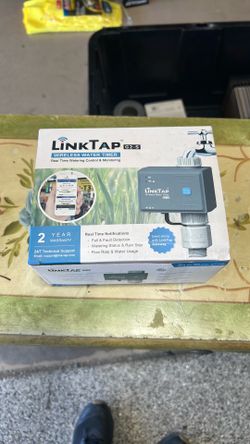 Link, tap, wireless water timer