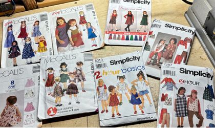 20 Vintage sewing patterns