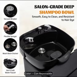 2 Shampoo bowls