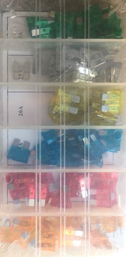 120pcs Auto Fuse assortment