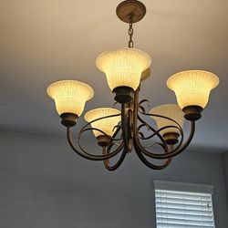Lights - Dining Room and High Ceiling 