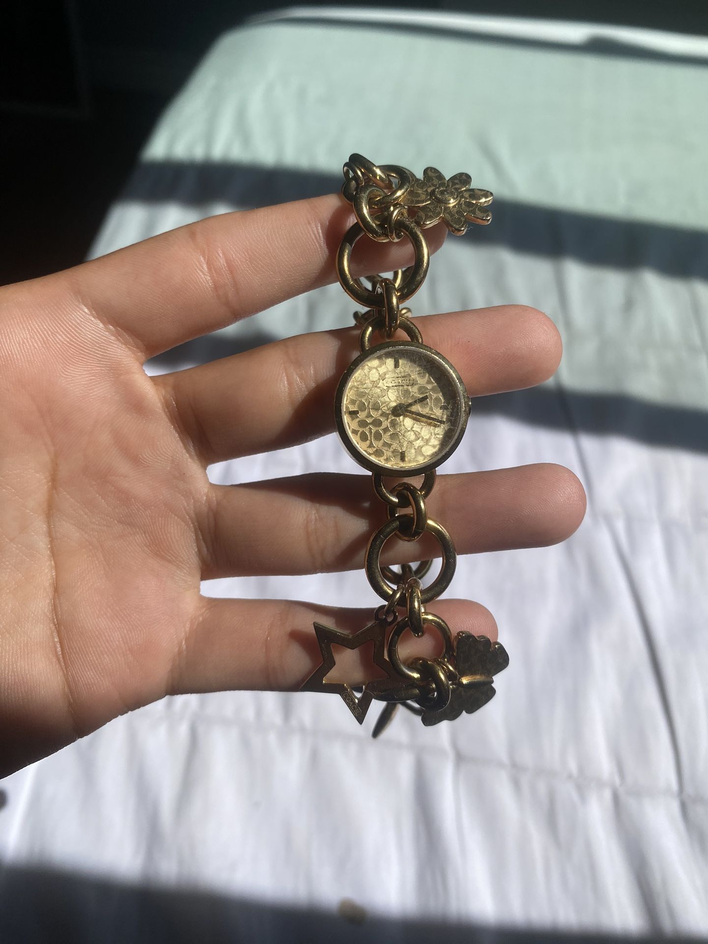 coach charm bracelet