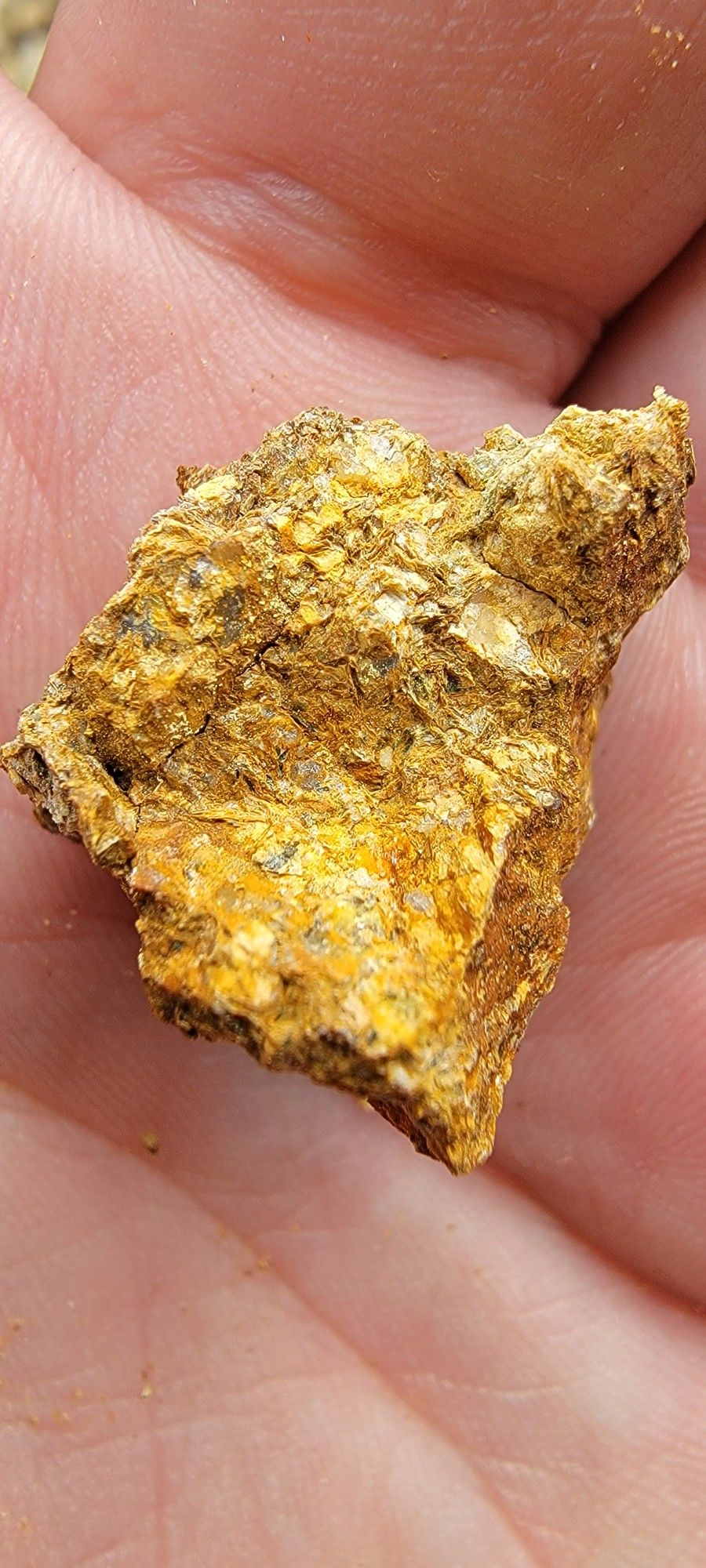 Crystalline Gold Nugget