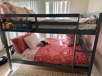 Full size unisex bunkbed for sale.