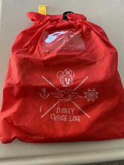 Disney Cruise Line Backpack with small bag. Coloring Mickey Donald Goofy