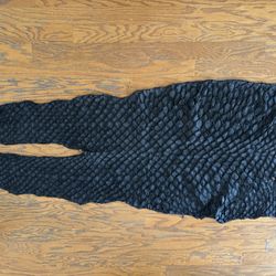 Matte Black Pirarucu Fish Skin 