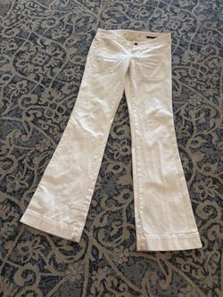 Citizens Of Humanity Off-White Wide Leg Flare Jeans 👖 size 28