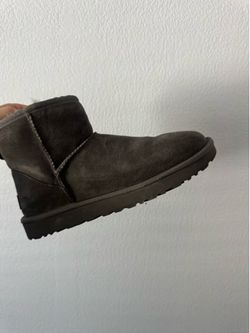 grey gray mini uggs women 8