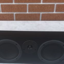 AR Acoustic Research C225PS Center Channel Speaker - C 225 PS - TESTED WORKING blemish. Used in good condition with some cosmetic blemishes. These ble