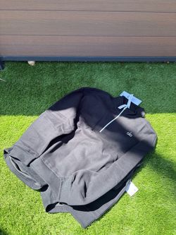 Alo Yoga Black Quarter-Zip Pullover