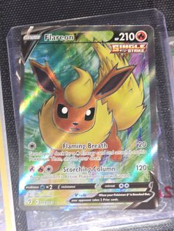 Flareon V Pokémon Card 169/203