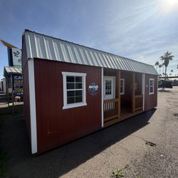 12x28 Center Porch - Cabin - Shed - Pool House - Casita - Tiny Home - Renovation 
