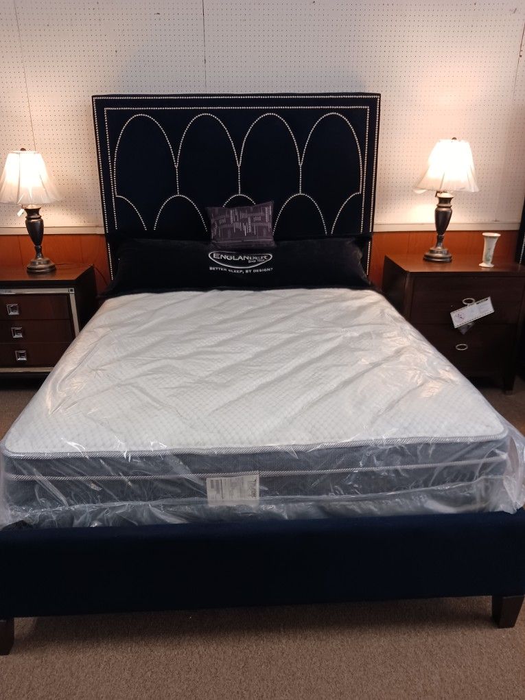 Old Town Furnitures Kingsize Firm Euro Mattress And Box spring 