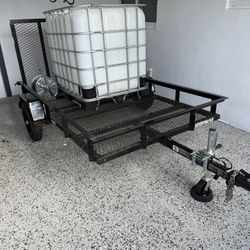 Trailer And Water Tank