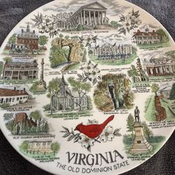 Decorative Virginia Plate