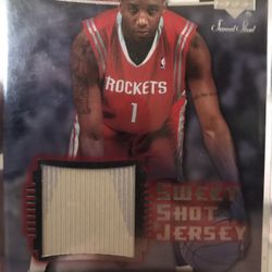 04 Upper Deck Tracy Mcgrady Sweet Shot Jersey Card