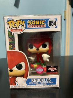 Knuckles Funko Target Con Flock Edition