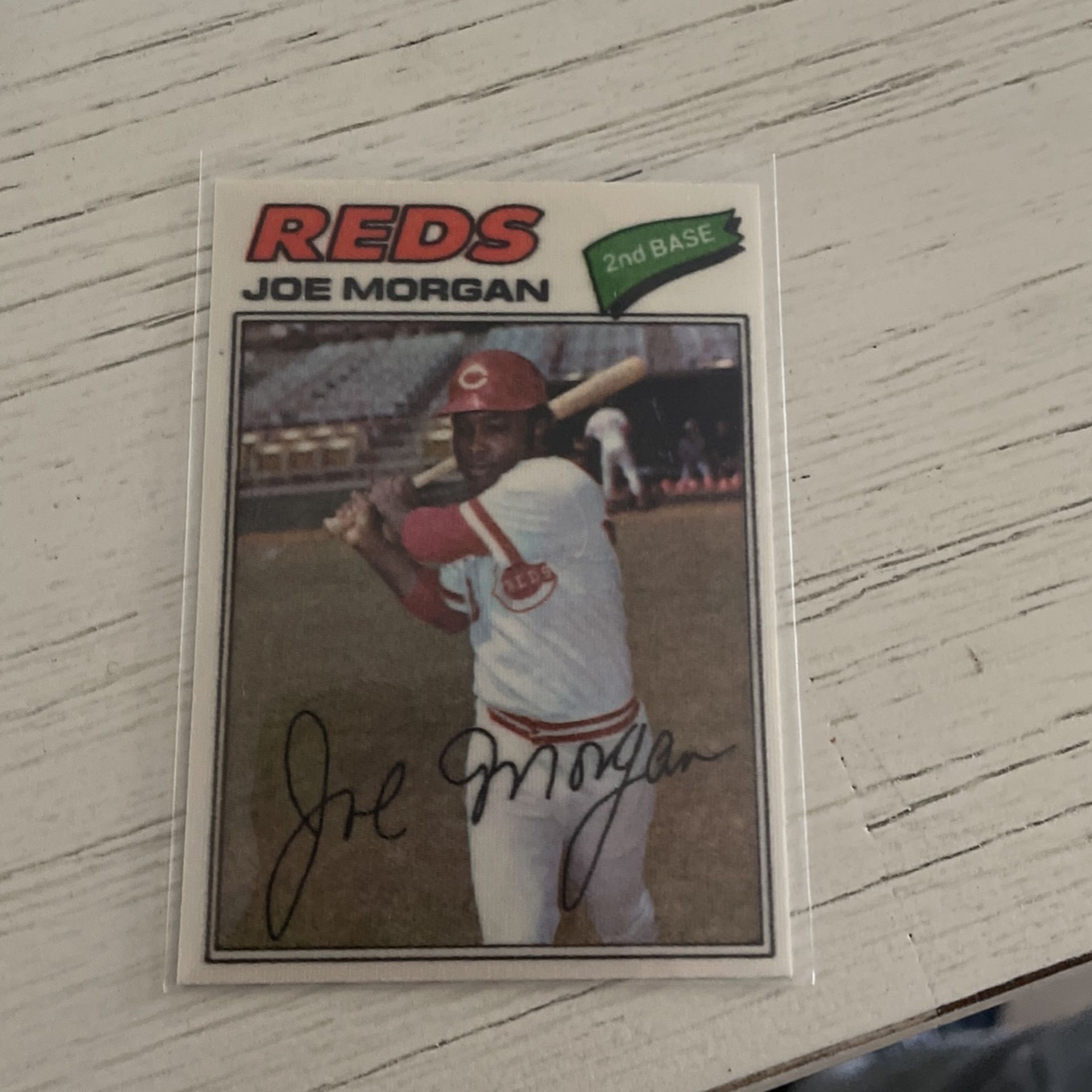 Joe Morgan Baseball Card