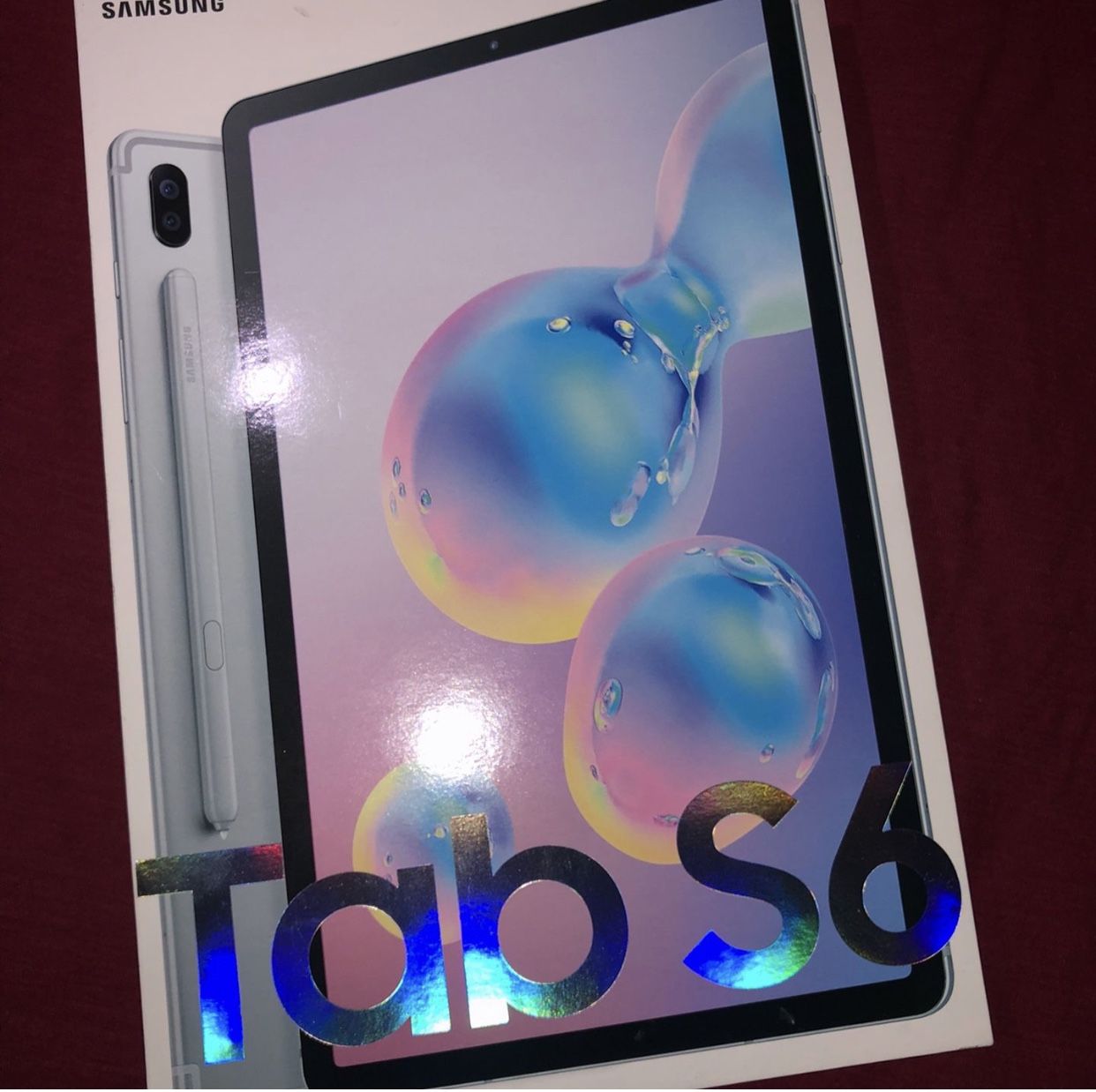 Samsung galaxy tab S6 blue brand new With Pen and Keyboard For Sale Or Trade For iPhone 12 Or iPad Pro