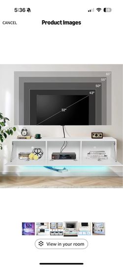Floating TVstand/ entertainment center brand new in box