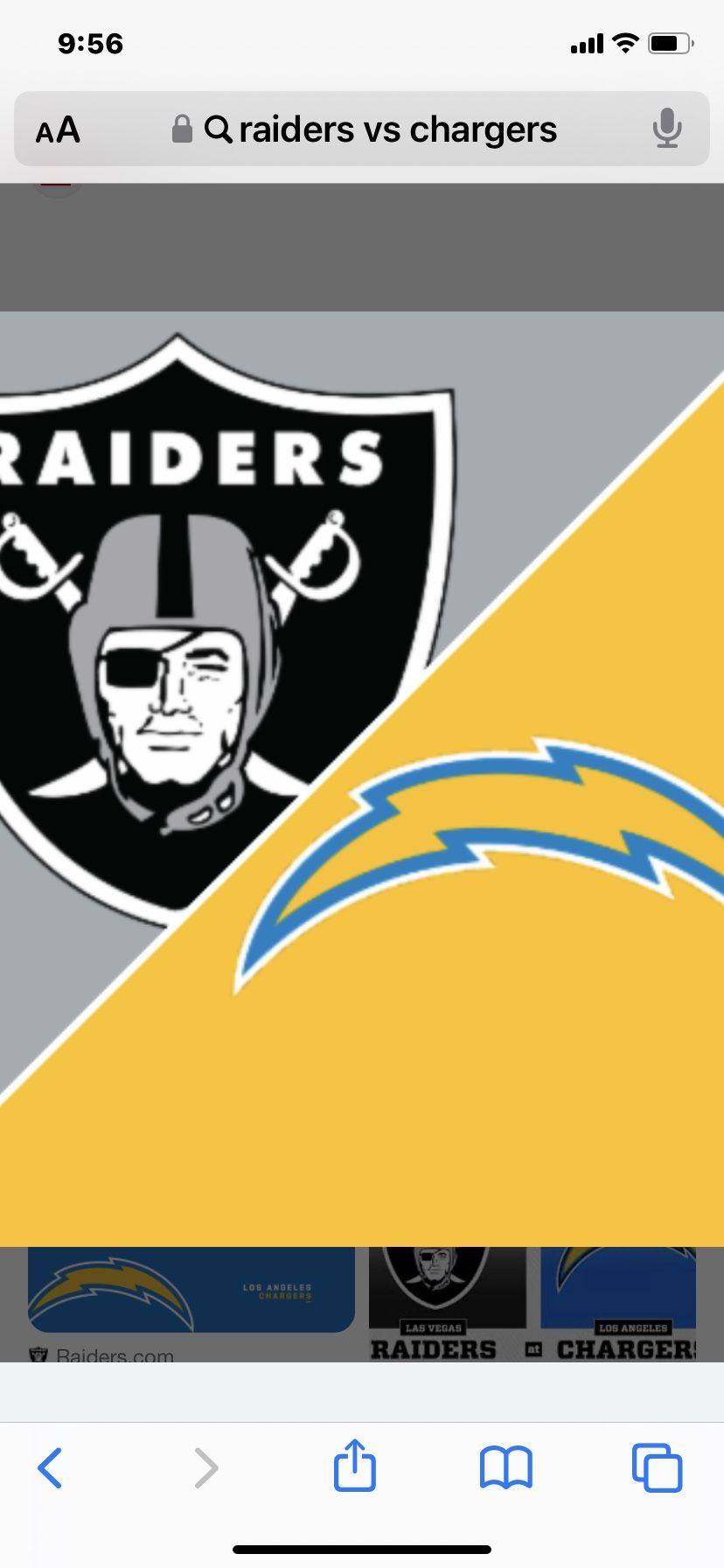 Radiers Vs Chargers 