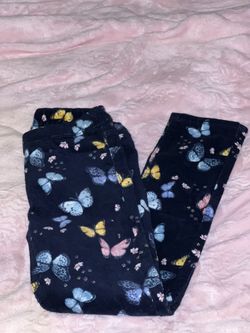 Girls Butterfly Jeans 