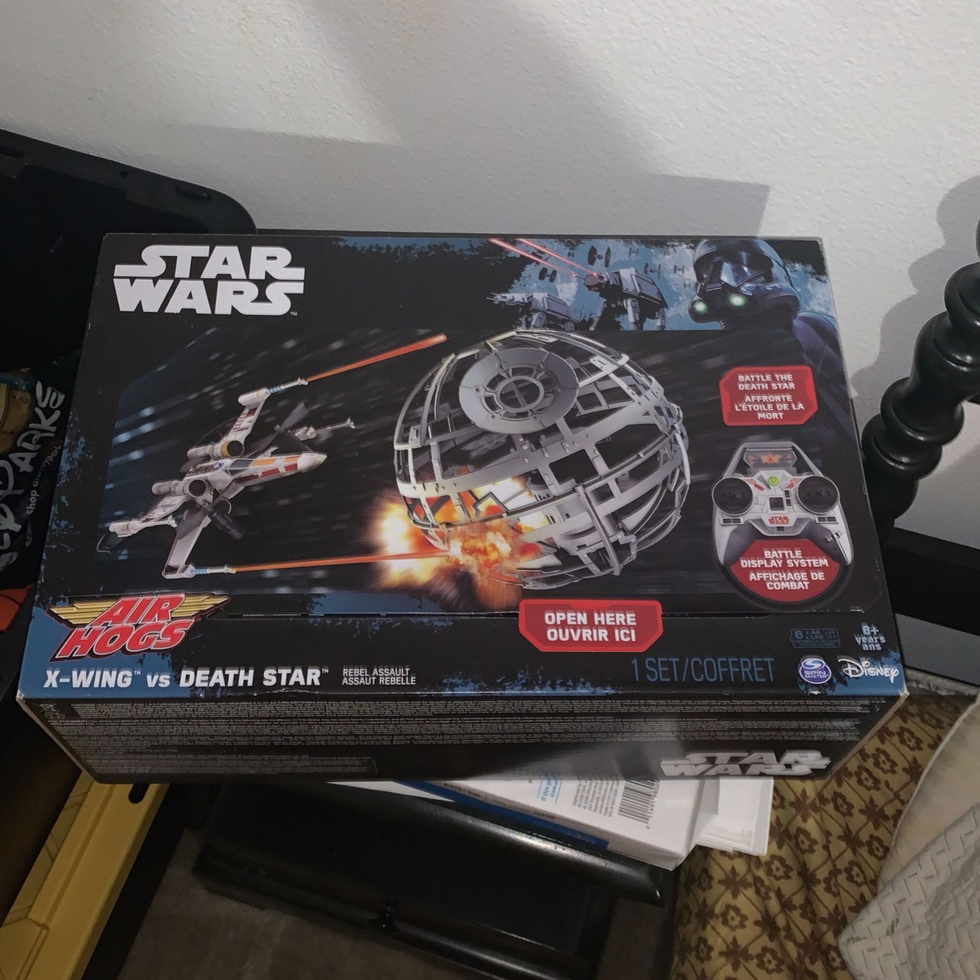 Star Wars Air Hogs X wing Vs Death Star