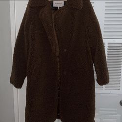 Woman’s BCBG teddy Coat