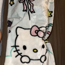 Hello Kitty Throw Blanket 