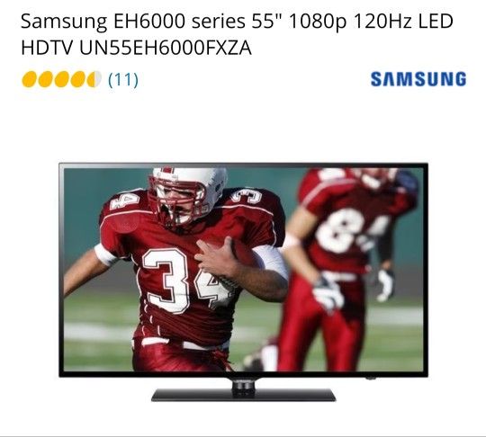 55 Inch SAMSUNG WALL TV Electronics & Media