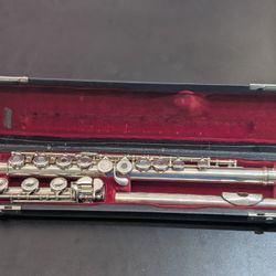 Gemeinhardt 30sb 925 Silver Flute with case