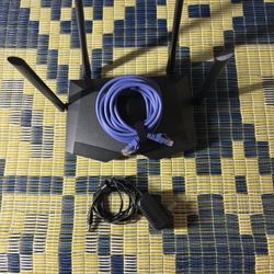 OEM Tenda AC6 AC1200 Smart Dual Band 867 Mbps 3 Port Wireless Router