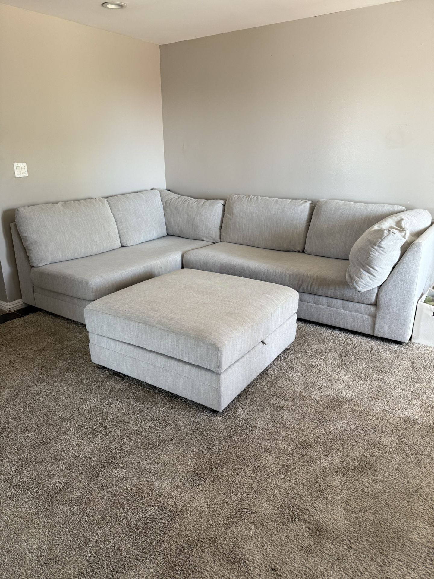 Couch With Ottoman