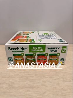 New My First Food beech-nut naturals baby food variety Box - Multiple Available