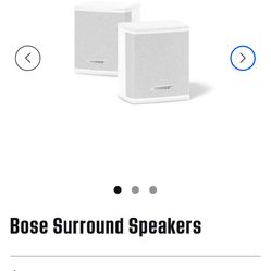 Bose surround sound Speakers