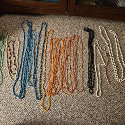 Costume Jewelry Bead Necklaces