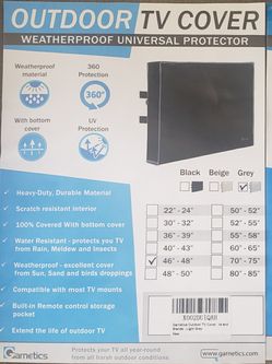 Outdoor TV Cover