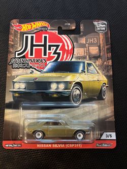 Hot Wheels Japan Historics 3 Nissan Silvia CSP311 1:64 Real Riders