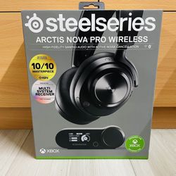 SteelSeries - Arctis Nova Pro Wireless Multi Gaming HeadSet For ( Xbox , PS5/4 , PC , Switch , Mac ) Black ( Brand New )