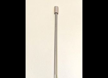 Brushed Nickel Curtain Rod