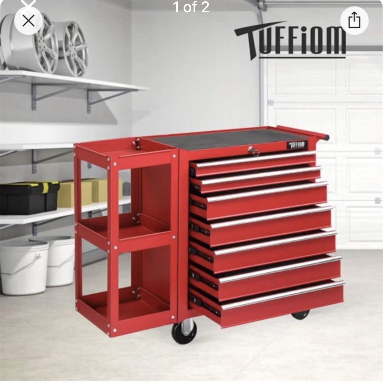 7 Drawer Rolling Tool Cart