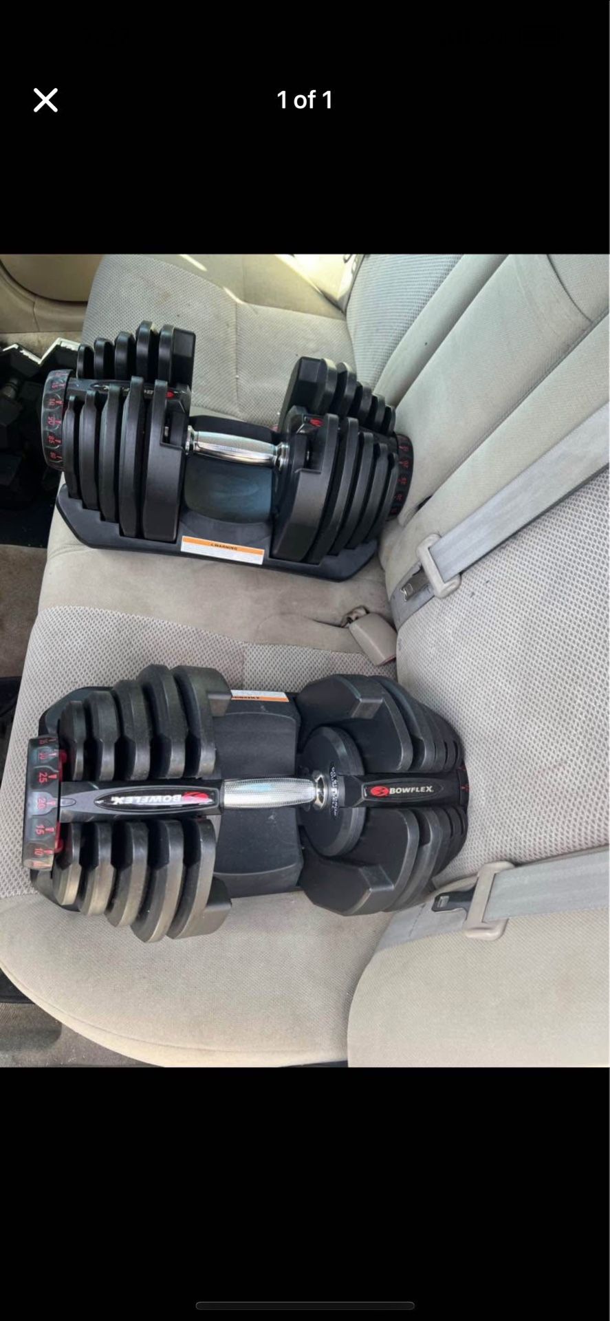 Bowflex 1090 Dumbbells