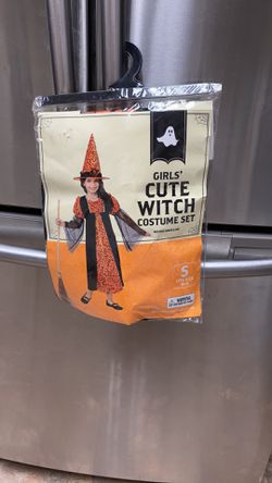 New girls witch costume small 4-6 $10