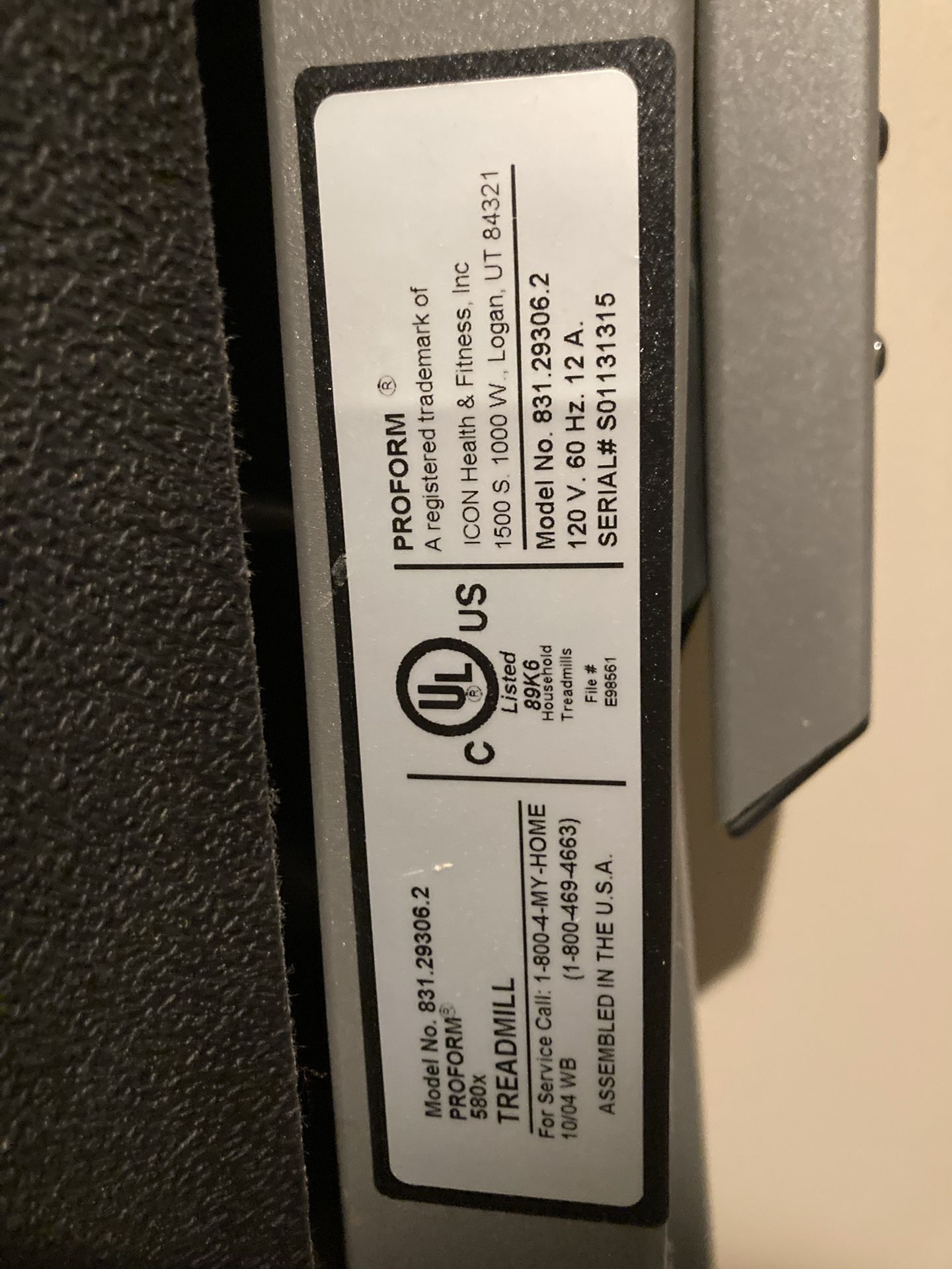 Preform 580X Treadmill