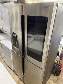 Samsung smart flex refrigerator four doors  counter depth 36”w