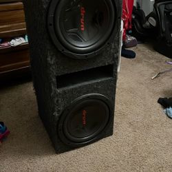 JVC 12” Subs 2400 Watt