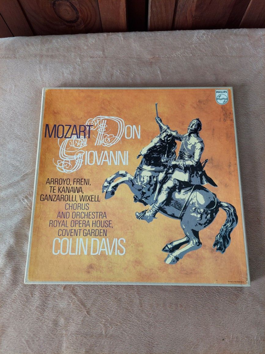Mozart DON GIOVANNI Colin Davis 4 LP Set