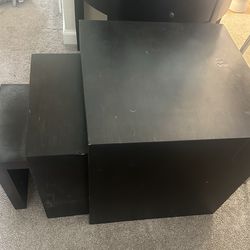 Wooden End table 3 total