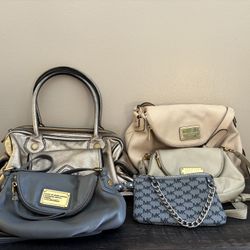 Lot of Marc Jacobs Leather Bags + MK