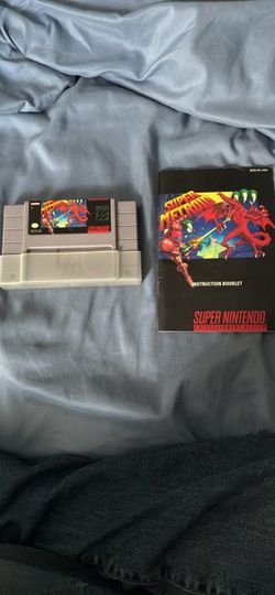 Super Metroid SNES Game with Manual